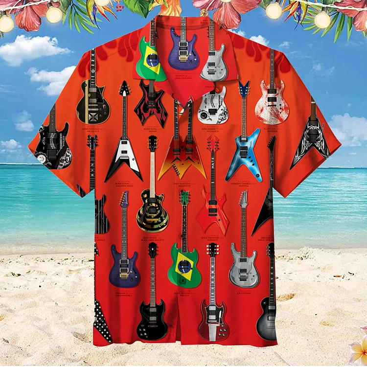 Guitar Collection | Unisex Hawaiian Shirt