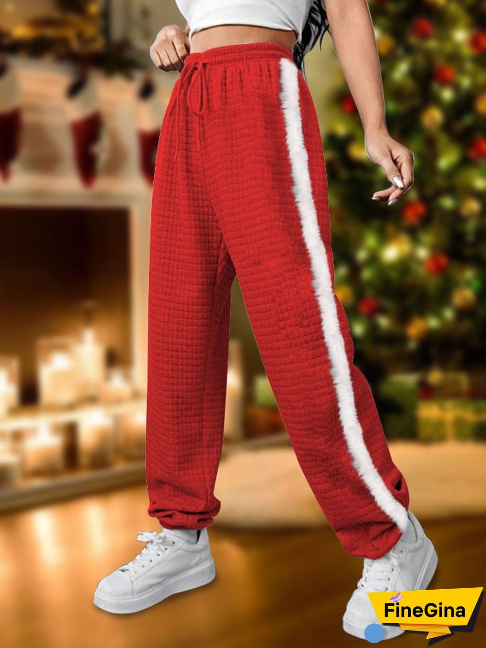 Women's Fur Waffle Pants