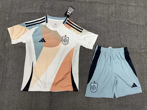2025 Spain Women's Team Away Football Shirt 1:1 Thai Quality Kids Size Men With