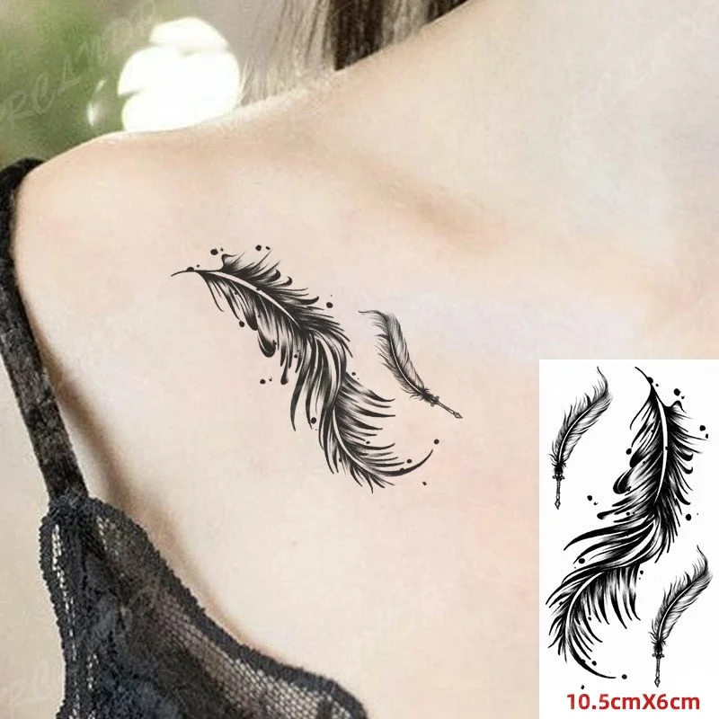 Waterproof Temporary Tattoo Sticker Totem Symbol Sign Fashion Fake Tatto Stickers Flash Tatoo Body Art for Men Women Kids