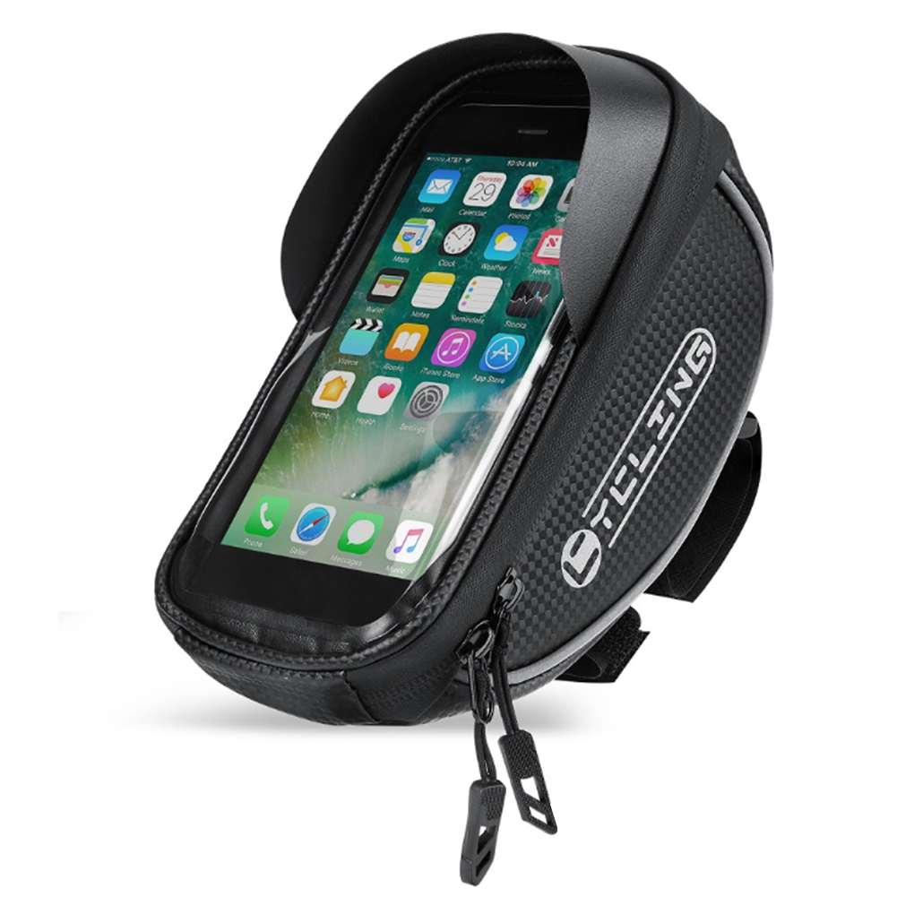 

MTB Bike Front Frame Touchscreen Phone Bags Bicycle Top Tube Pannier Bags, 501 Original