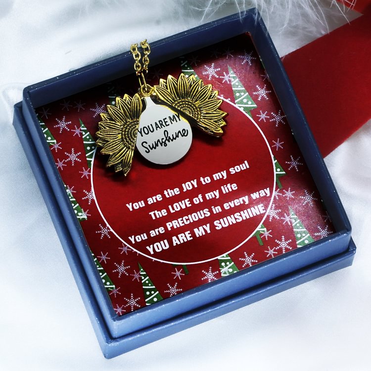 You are My Sunshine Necklace - Christmas Gift Pack