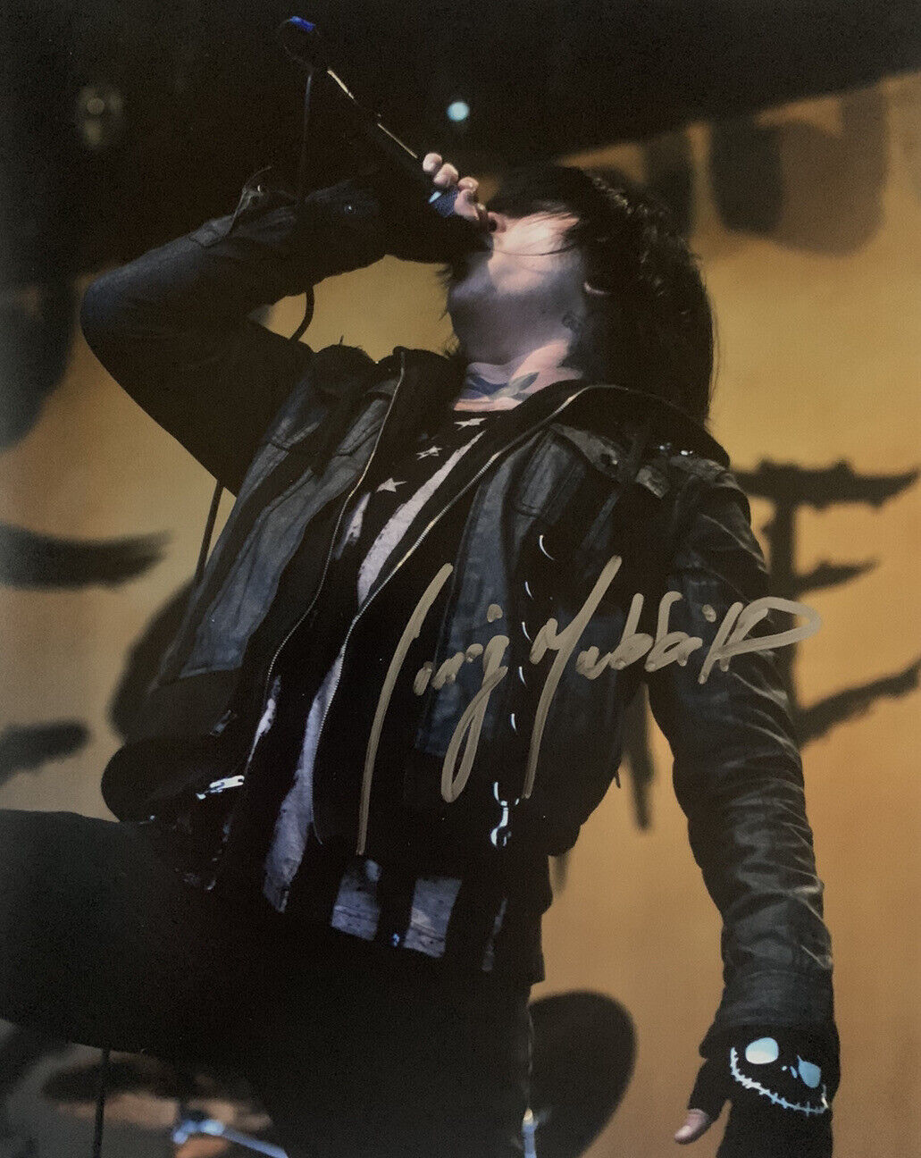 CRAIG MABBITT SIGNED 8x10 Photo Poster painting ESCAPE THE FATE SINGER AUTOGRAPH AUTHENTIC COA