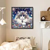 Diamond Painting-DIY Full Round Drill Cat