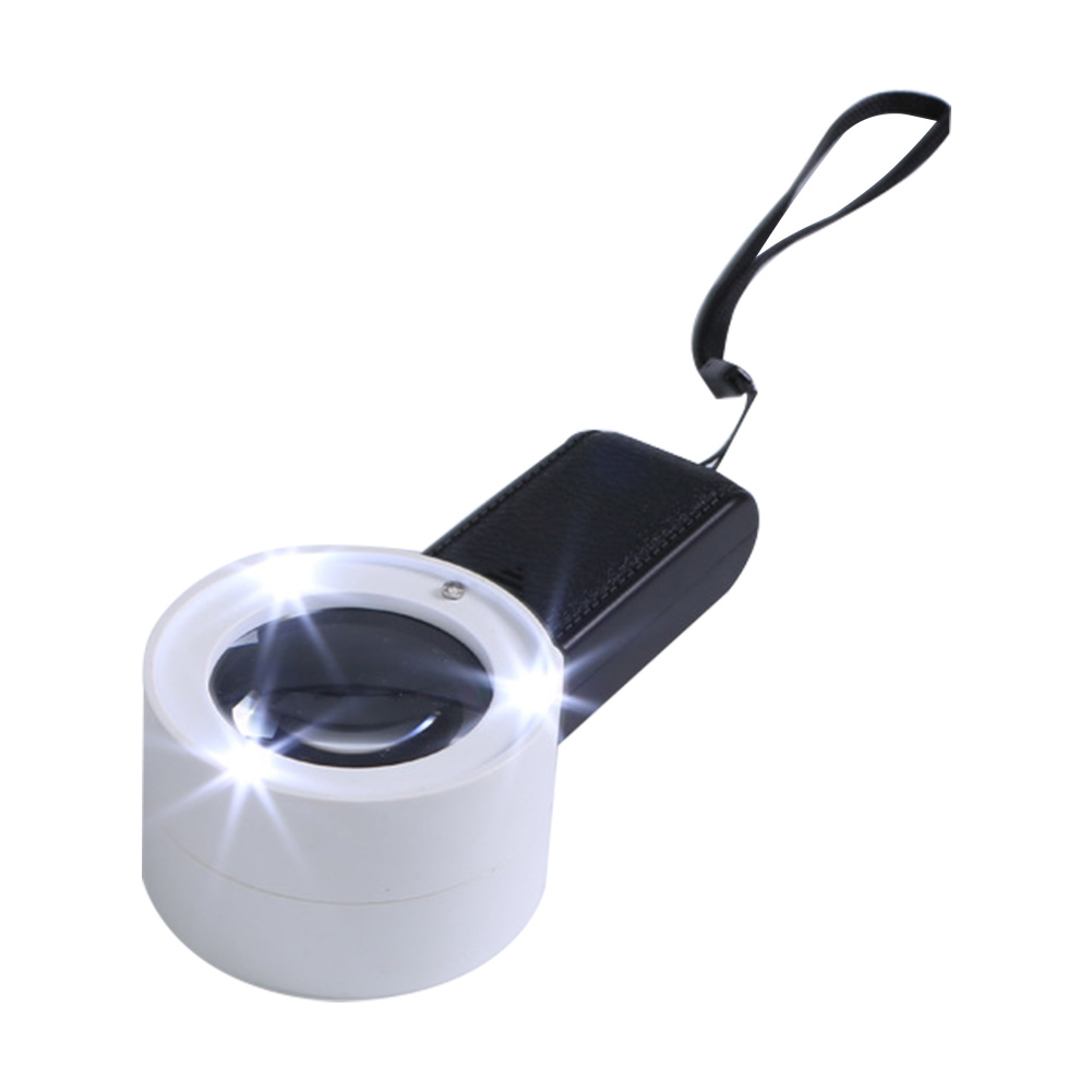 

30X Portable UV Currency Magnifier with LED Detector HD Magnifying Glass, 501 Original