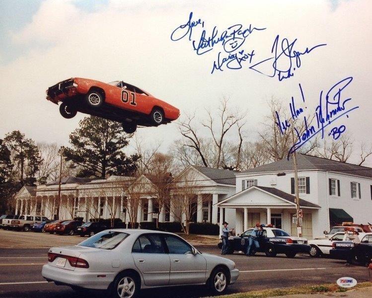 REPRINT - DUKES OF HAZZARD Cast Autographed Signed 8 x 10 Photo Poster painting Poster RP