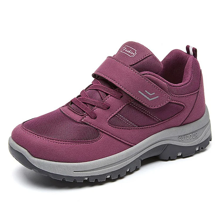 Walking Shoes Women's Middle-aged and Elderly Velcro Sneakers Women's Shoes Radinnoo.com