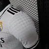 2024/2025 Player Version Real Madrid White open tube Football Shirt 1:1 Thai Quality