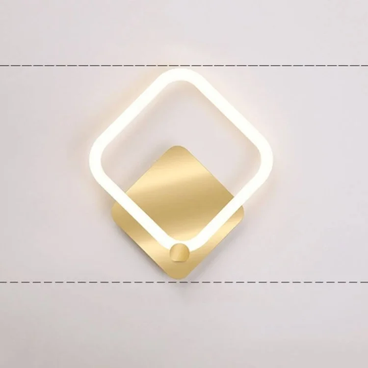 Modern Creative Golden Geometric Wall Light