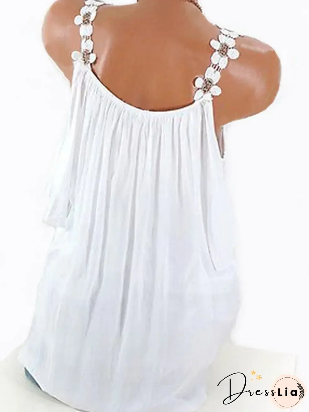 Women's T-shirt Solid Colored Lace Fashion Off Shoulder Round Neck Tops Basic Top White Blushing Pink Green-828