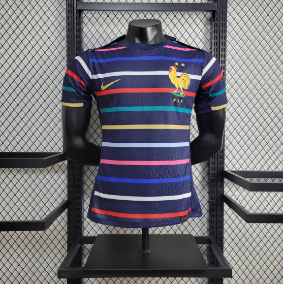 2024 France Training Player Version Men's Football T-Shirt