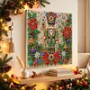 Christmas DIY Special Shape Diamond Painting Pearl Art With Inner Frame Kit 25x25cm(Nutcracker)