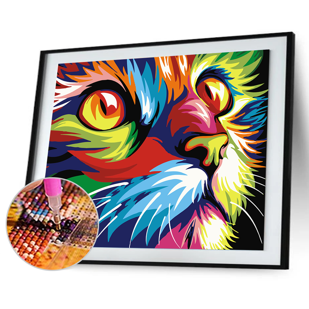 

Cartoon Cats - Round Drill Diamond Painting - 30*30CM, 501 Original