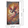 (40*70cm)DIY Full Round Drill Diamond Painting-Phoenix