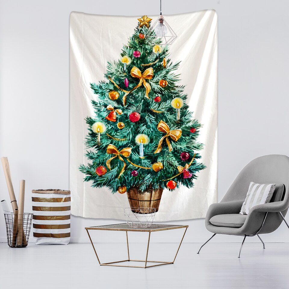 

Wall Tapestry - New Year Christmas Tree-150*130cm, 501 Original