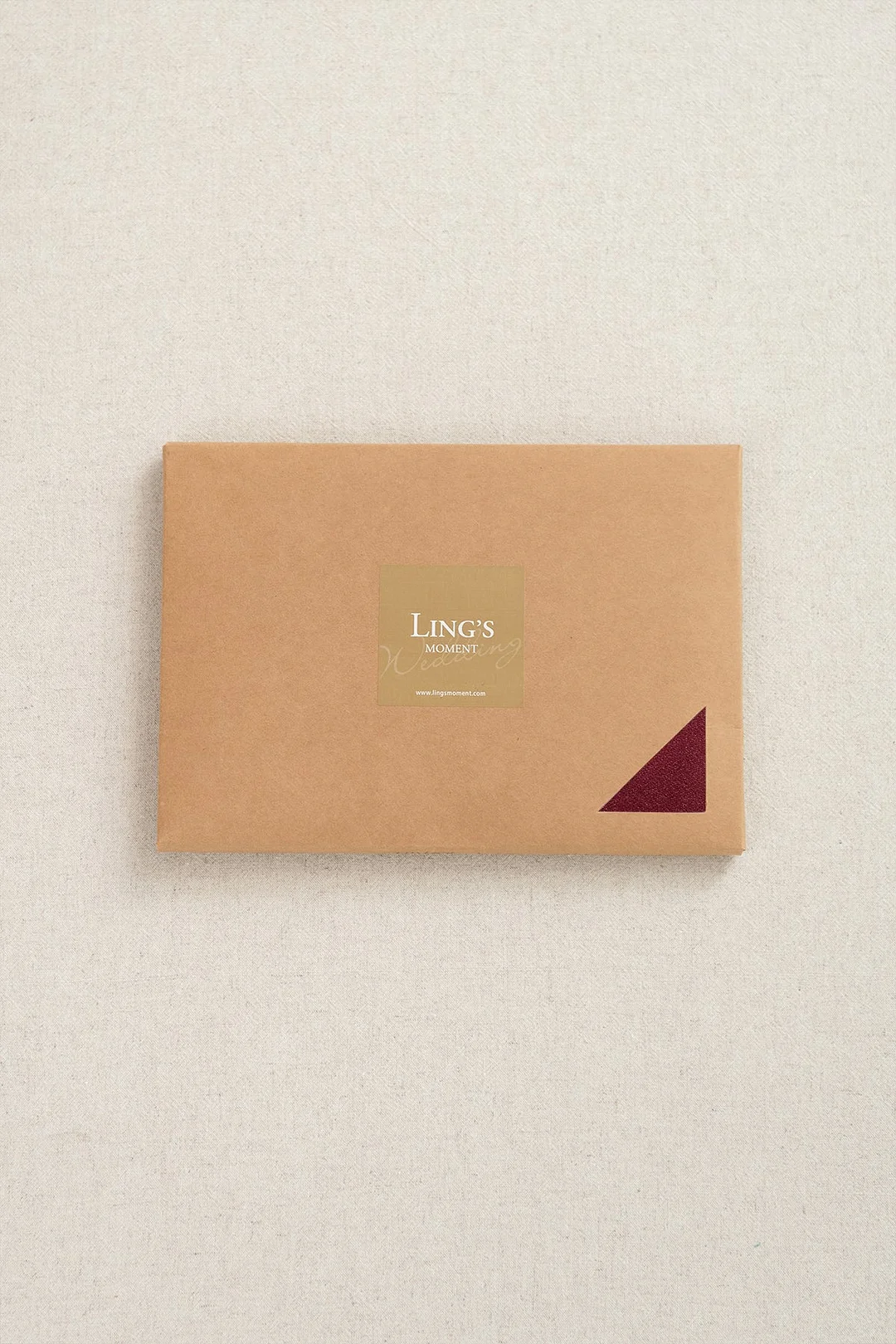 Head Table Flower Garland in Romantic Marsala