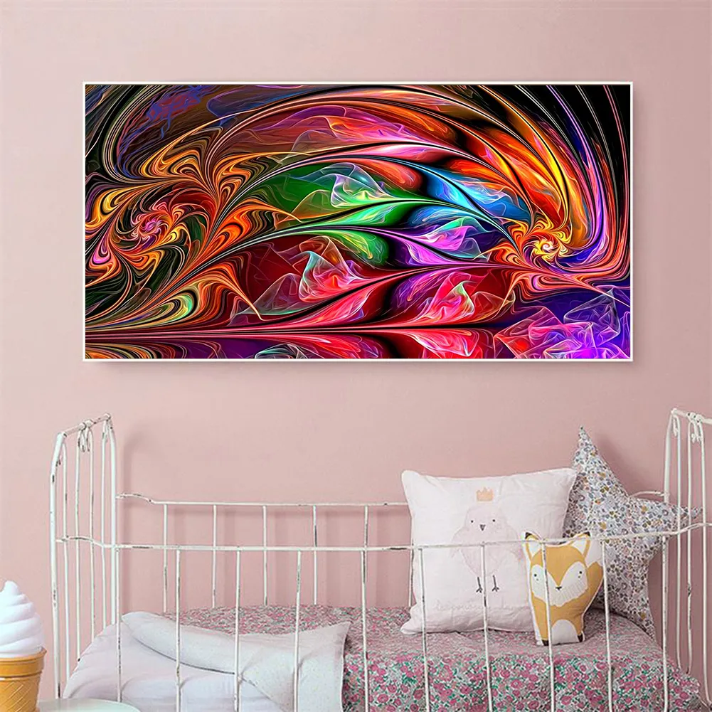 Diamond Painting - Full Round Drill - Colored Light(80*40cm)
