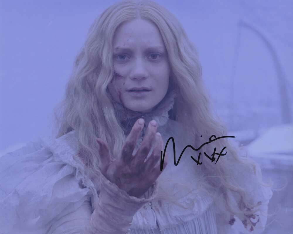 Mia Wasikowska In-person AUTHENTIC Autographed Photo Poster painting SHA #49685