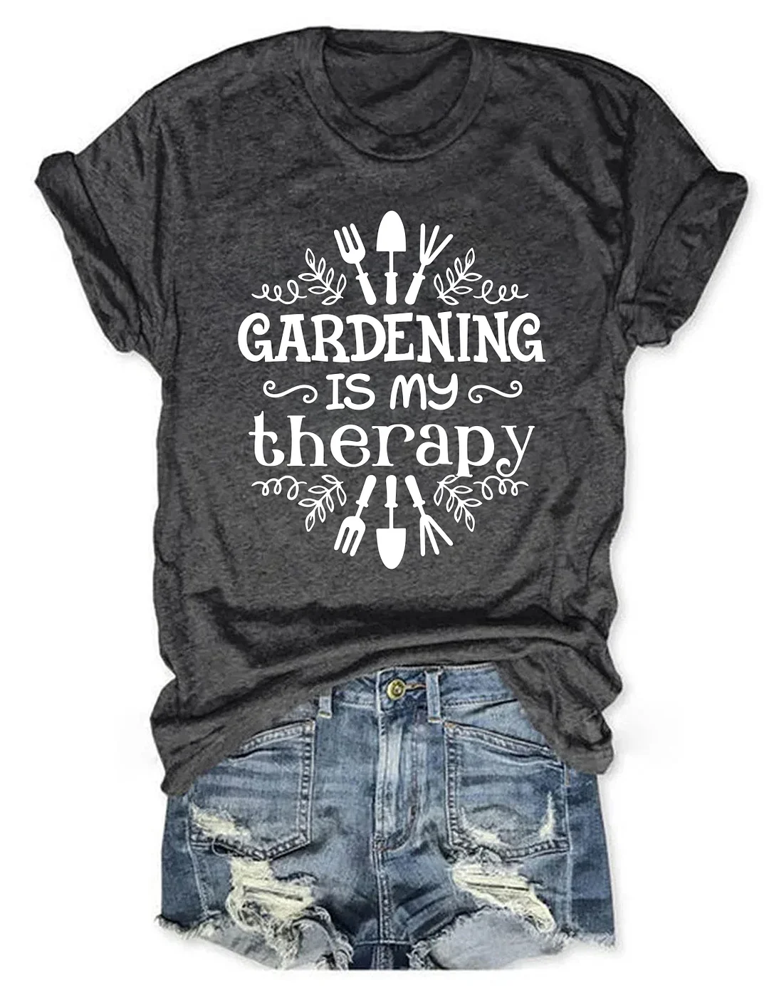 Gardening Is My Therapy T-Shirt
