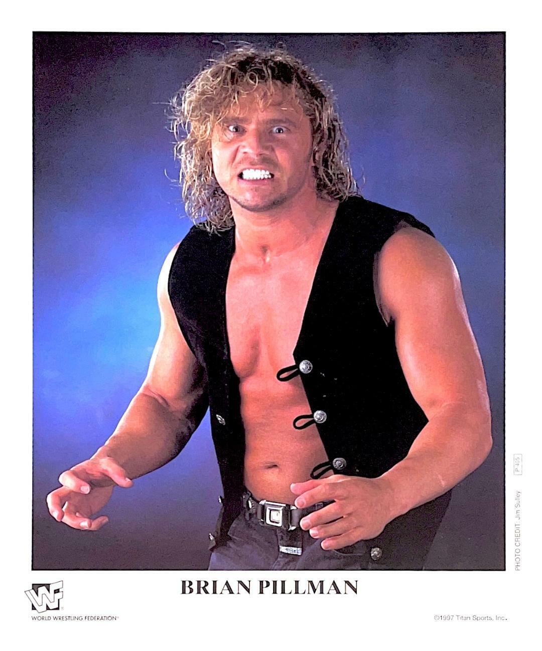 WWE BRIAN PILLMAN P-405 OFFICIAL LICENSED AUTHENTIC ORIGINAL 8X10 PROMO Photo Poster painting