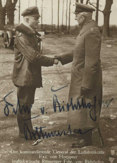 MANFRED VON RICHTHOFEN Signed Photo Poster paintinggraph - Fighter Pilot - RED BARON preprint