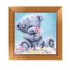 30 * 30CM - speziell geformte Diamant-Malerei - tatty Teddy