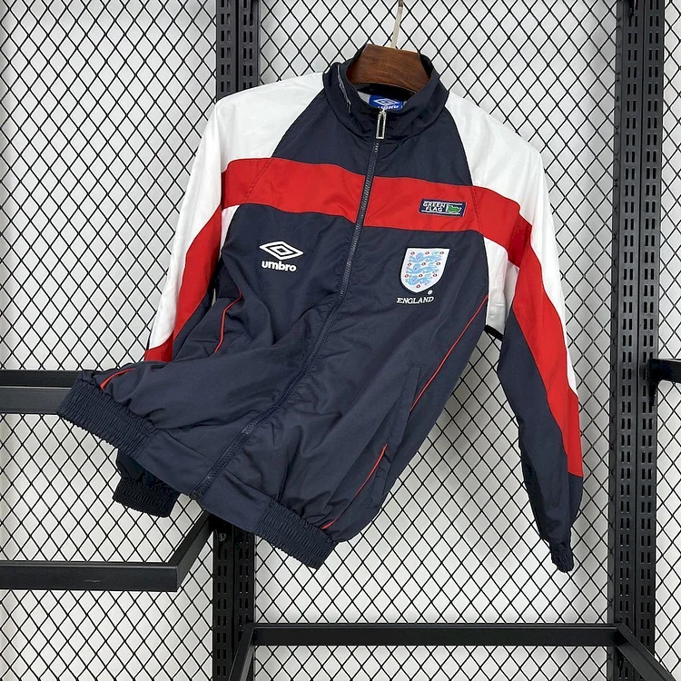 England 1998 Retro Away Windbreaker Jacket