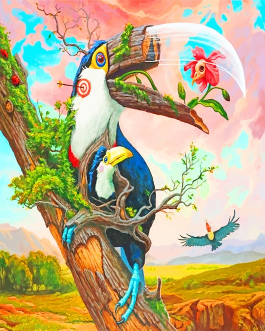 

Aesthetic Birds – Paint By Numbers - 40*50CM, 501 Original