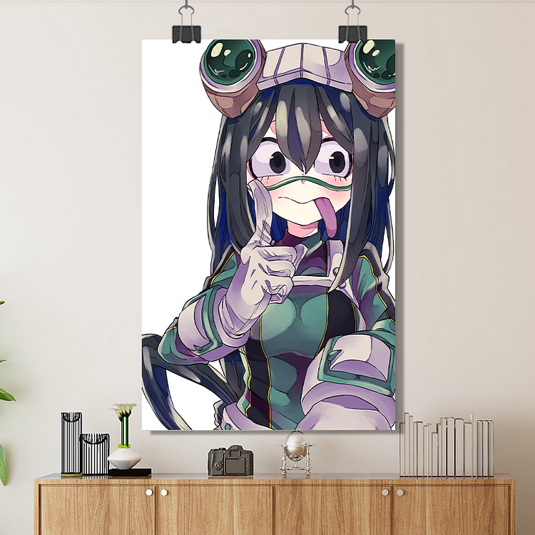 My Hero Academia-Tsuyu Asui/Custom Poster/Canvas/Scroll Painting/Magnetic Painting