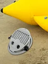 5L Boat Foot Pump Anti-Slip Foot Air Pump Portable Air Inflator Boat Accessories