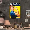We Can Do It - Metal Tin Signs(8*12Inch/12*16Inch)