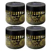 Solar Powered Deck Step Stair Lights Mandalas Theme Waterproof Fence Light Decorative Mandalas Lights for Garden Post Patio Backyard Yard Decor