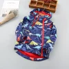 Kid Boy Dinosaur Jacket Windbreaker Coat