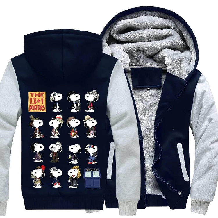 The 13 1 Dogtors, Snoopy Fleece Jacket