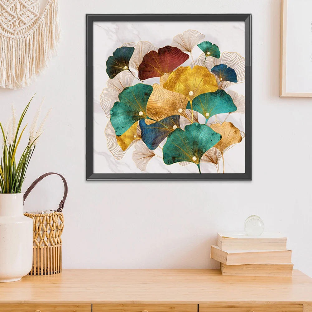 11ct Stamped Cross Stitch - Ginkgo Leaf(50*50cm)