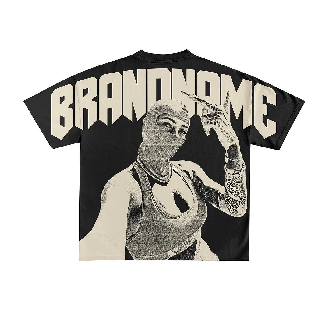 Aonga Vintage Punk Graphic T Shirts Mens Womens Y2k Top Hip Hop Harajuku Goth Oversized T Shirt Fashion Selling Casual Short Sleeve aonga