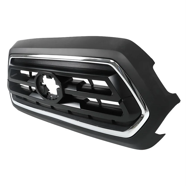 SEBLAFF Front Bumper Grille Matte Black Shell with Insert Grill Replacement for 2016 2017 2018 2019 2020 2021 Tacoma 53101-04080