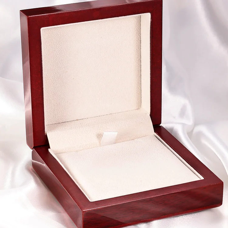 Mahogany Style Luxury Box Box For Jewelry Gift Package