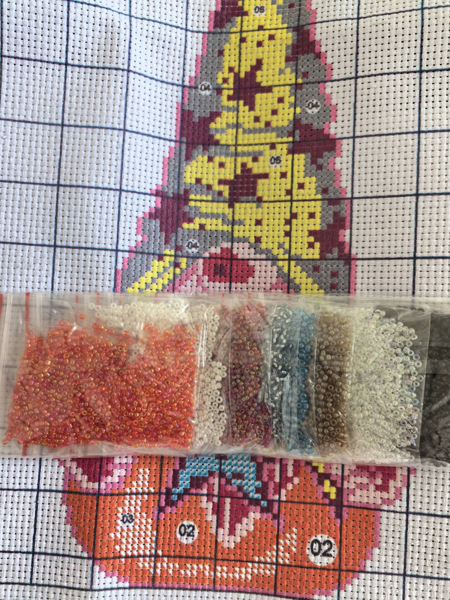 Gnome Partial 11ct Pre-stamped Canvas(25*35cm) Beaded Cross Stitch