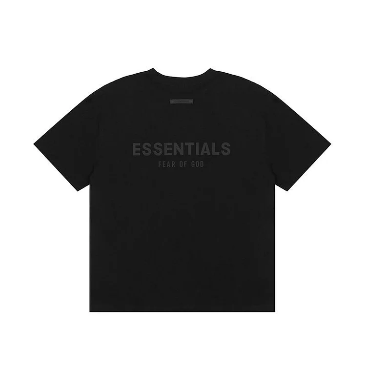 ESSENTIALS Letter Back Unisex T-Shirt