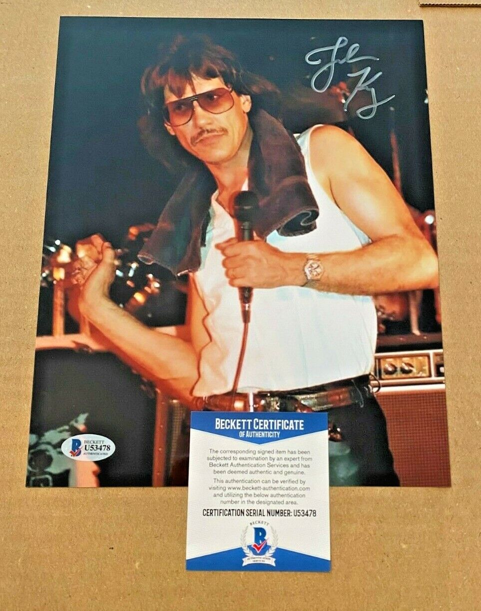 JOHN KAY SIGNED STEPPENWOLF 8X10 MUSIC Photo Poster painting BECKETT CERTIFIED