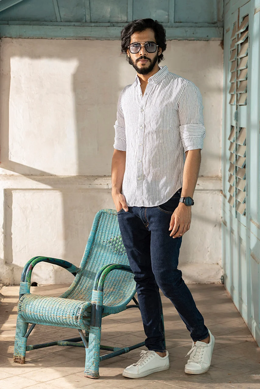 Striped Linen