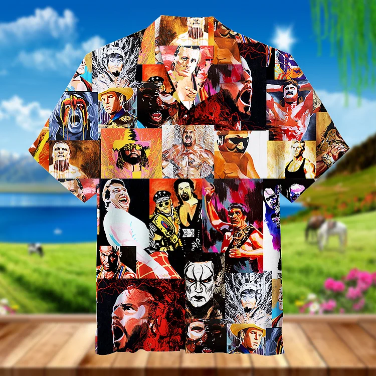 WWE|Unisex Hawaiian Shirt