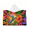 Large Size DIY Hummingbird Sunset Diamond Painting Tissue Box