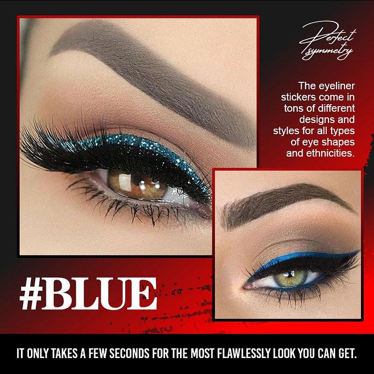 🔥BUY 1 GET 1 FREE🔥Reusable Eyeliner Stickers(You Can Get 20 Prias / 40 PCS)