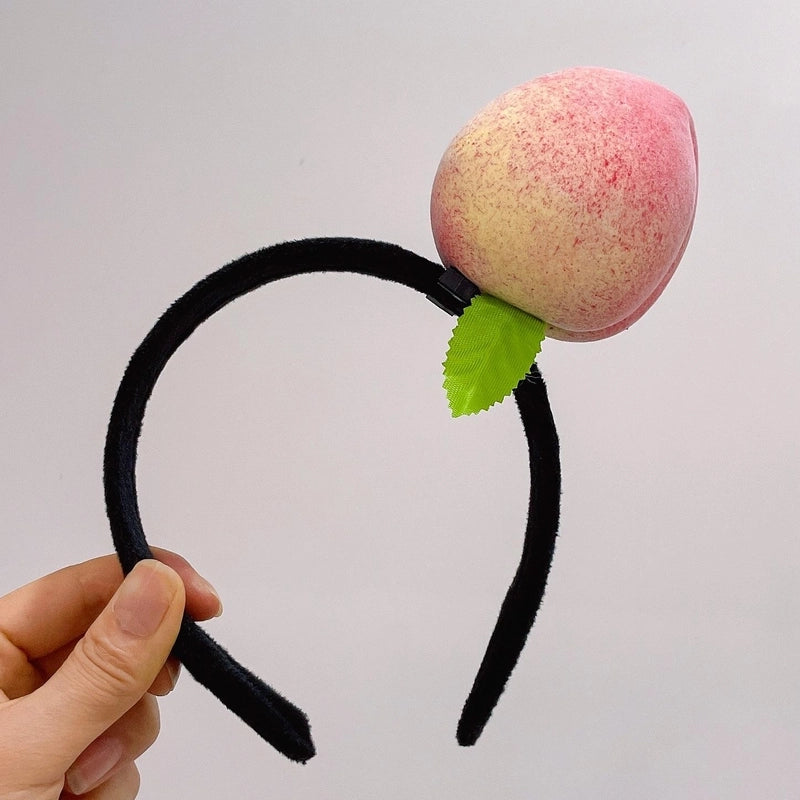 Women’s Cute Fruit Vegetable Mixed Materials Hair Band
