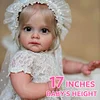 17'' Nathalia Realistic Reborn Baby Girl with ''Heartbeat'' and Coos, Reborn Collectible Toddler Baby Doll - RBBI-Myrebornbabydoll® Myrebornbabydoll®