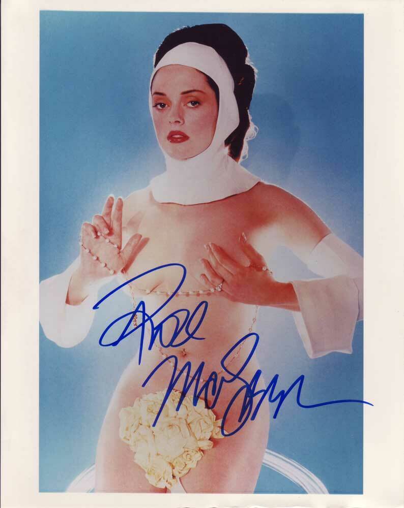 Rose McGowan In-person AUTHENTIC Autographed Photo Poster painting SHA #11600