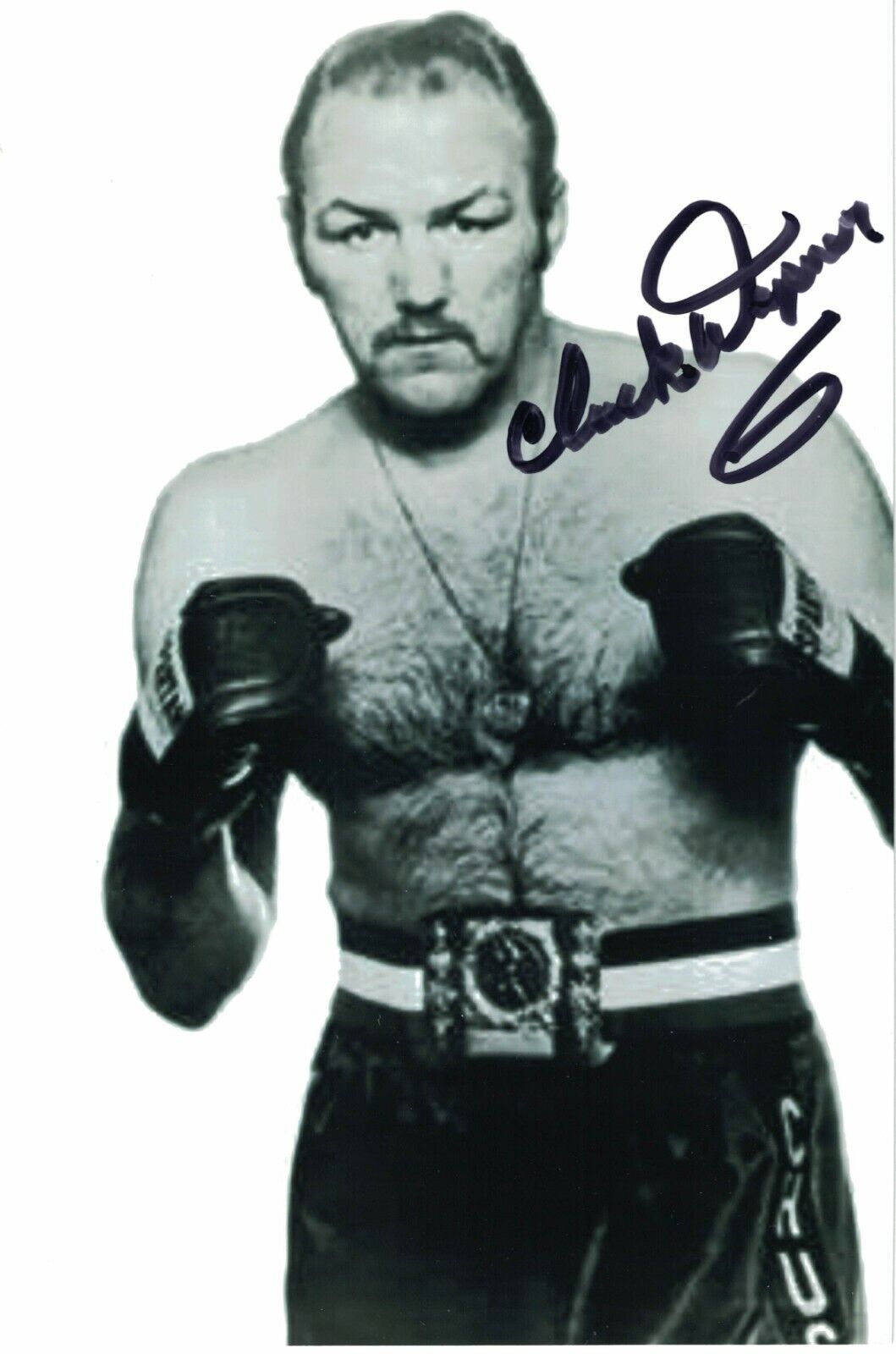 Boxing Legend Chuck Wepner Signed Autographed 4x6 Photo Poster painting Heavyweight