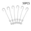 50pcs Plant Grape Vines Support Clips Trellis Fruit Cherry Tomato Ear Hook